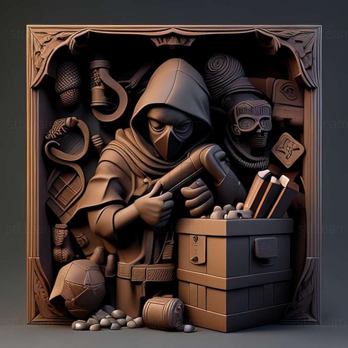 3D model The Very Organized Thief game (STL)